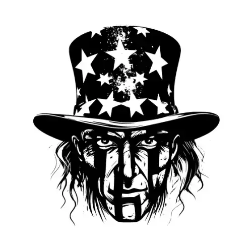 4th July Silhouette SVG Design | SVG Files for Cricut & Print