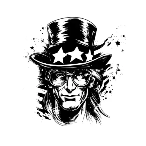 4th July Silhouette SVG Design | SVG Files for Cricut & Print