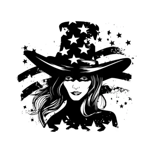 4th July Silhouette SVG Design | SVG Files for Cricut & Print