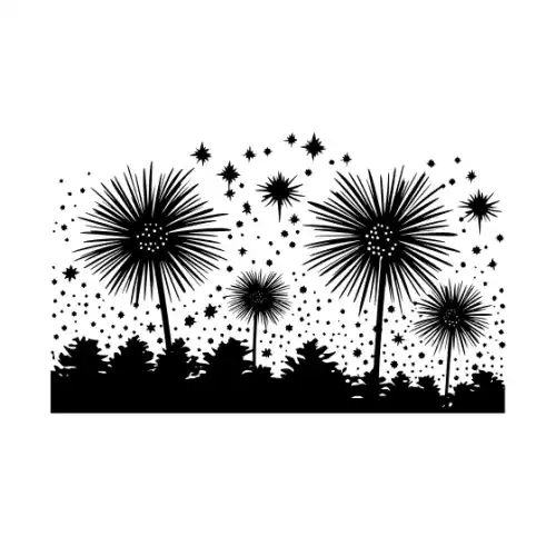 4th July Silhouette SVG Design | SVG Files for Cricut & Print