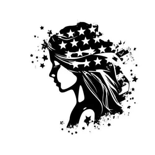 4th July Silhouette SVG Design | SVG Files for Cricut & Print