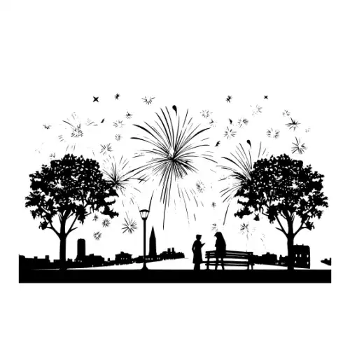 4th July Silhouette SVG Design | SVG Files for Cricut & Print