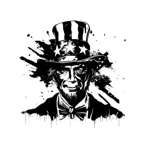 4th July Silhouette SVG Design | SVG Files for Cricut & Print