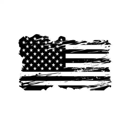 4th July Silhouette SVG Design | SVG Files for Cricut & Print