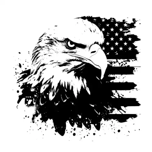 4th July Silhouette SVG Design | SVG Files for Cricut & Print