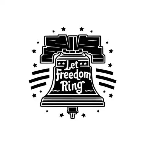 4th July Quotes Silhouette SVG Design | SVG Files for Cricut & Print