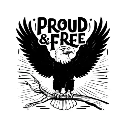 4th July Quotes Silhouette SVG Design | SVG Files for Cricut & Print