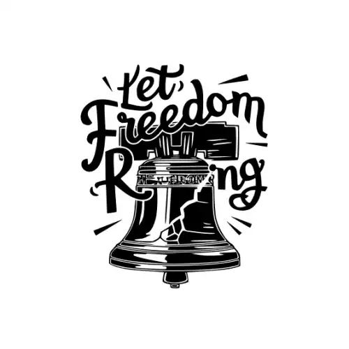 4th July Quotes Silhouette SVG Design | SVG Files for Cricut & Print