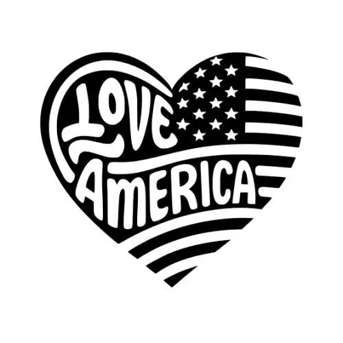 4th July Quotes Silhouette SVG Design | SVG Files for Cricut & Print