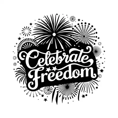 4th July Quotes Silhouette SVG Design | SVG Files for Cricut & Print