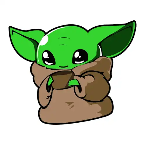 Baby Yoda SVG Design | SVG Files for Cricut & Print