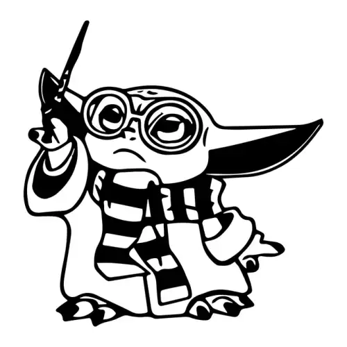 Baby Yoda SVG Design | SVG Files for Cricut & Print