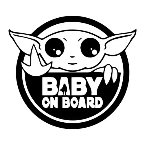 Baby Yoda SVG Design | SVG Files for Cricut & Print