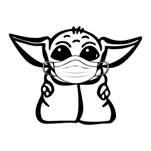 Baby Yoda SVG Design | SVG Files for Cricut & Print