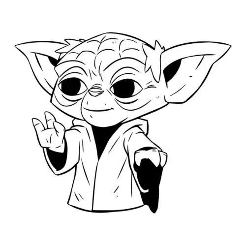 Baby Yoda SVG Design | SVG Files for Cricut & Print