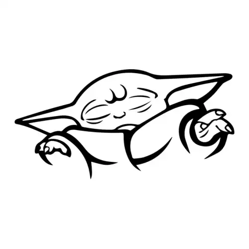 Baby Yoda SVG Design | SVG Files for Cricut & Print
