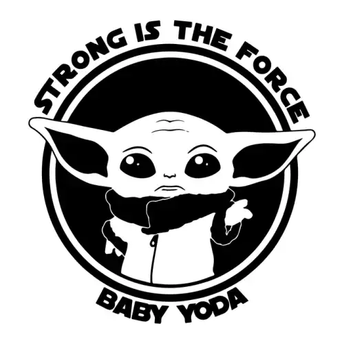Baby Yoda SVG Design | SVG Files for Cricut & Print