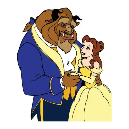 Beauty Beast SVG Design | SVG Files for Cricut & Print