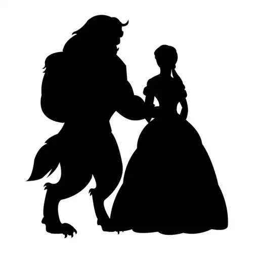 Beauty Beast SVG Design | SVG Files for Cricut & Print