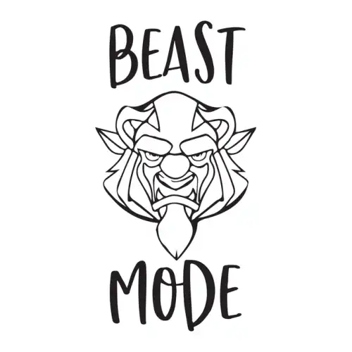 Beauty Beast SVG Design | SVG Files for Cricut & Print