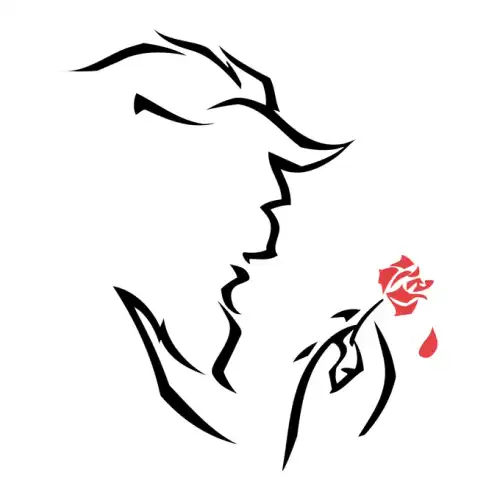 Beauty Beast SVG Design | SVG Files for Cricut & Print