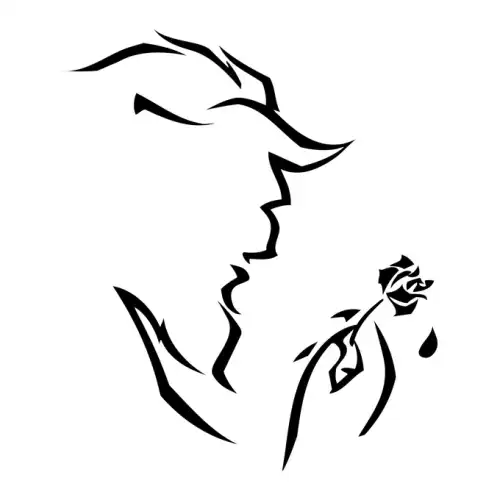 Beauty Beast SVG Design | SVG Files for Cricut & Print