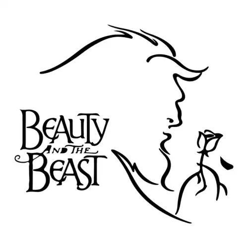 Beauty Beast SVG Design | SVG Files for Cricut & Print