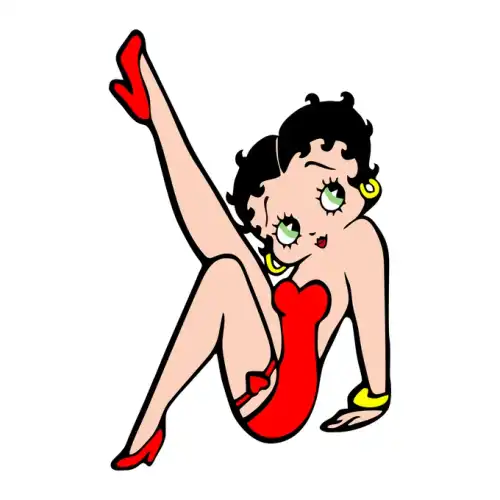 Betty Boop SVG Design | SVG Files for Cricut & Print
