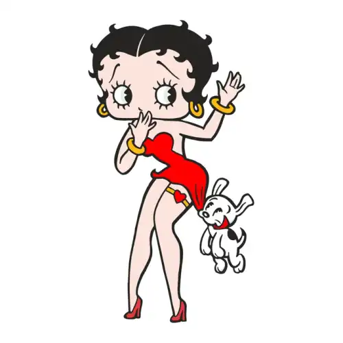 Betty Boop SVG Design | SVG Files for Cricut & Print