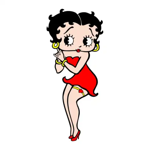 Betty Boop SVG Design | SVG Files for Cricut & Print