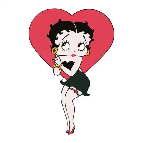 Betty Boop SVG Design | SVG Files for Cricut & Print