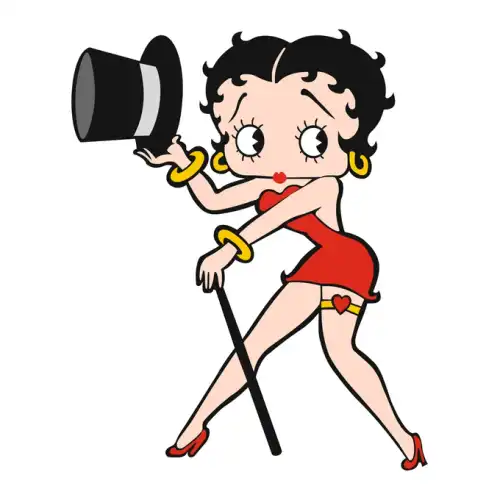 Betty Boop SVG Design | SVG Files for Cricut & Print