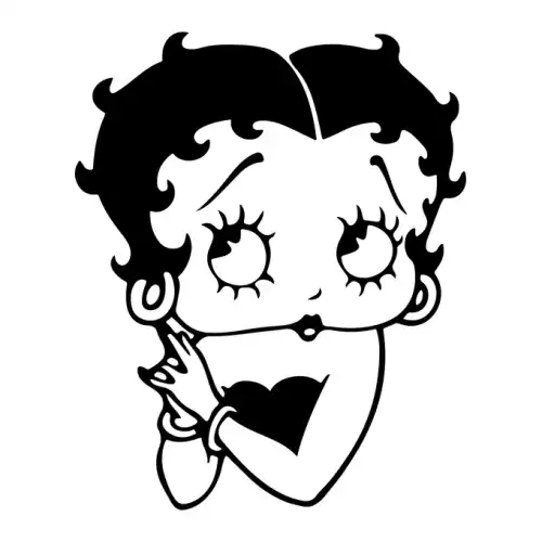 Betty Boop SVG Design | SVG Files for Cricut & Print