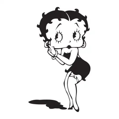 Betty Boop SVG Design | SVG Files for Cricut & Print