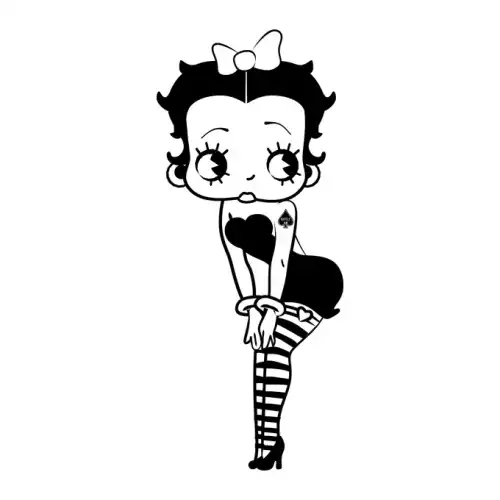 Betty Boop SVG Design | SVG Files for Cricut & Print