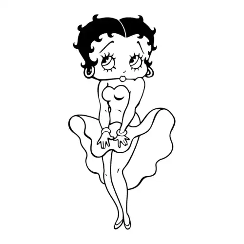 Betty Boop SVG Design | SVG Files for Cricut & Print