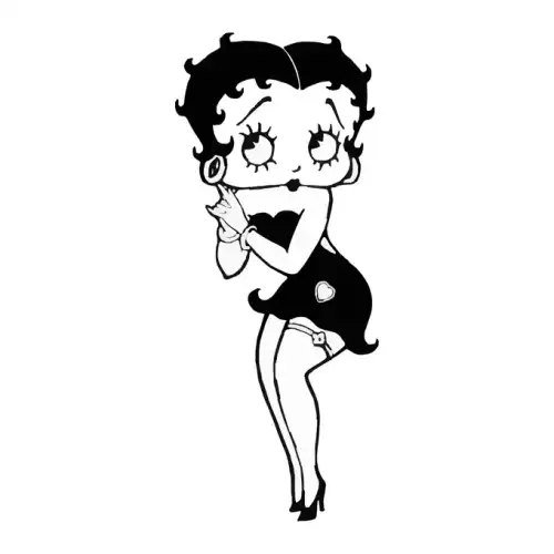 Betty Boop SVG Design | SVG Files for Cricut & Print