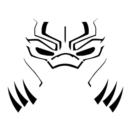Black Panther SVG Design | SVG Files for Cricut & Print