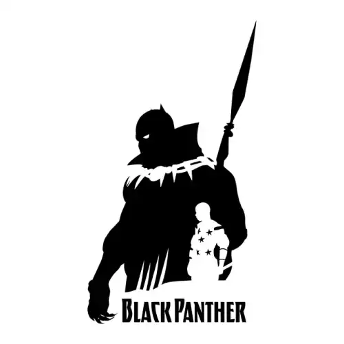 Black Panther SVG Design | SVG Files for Cricut & Print