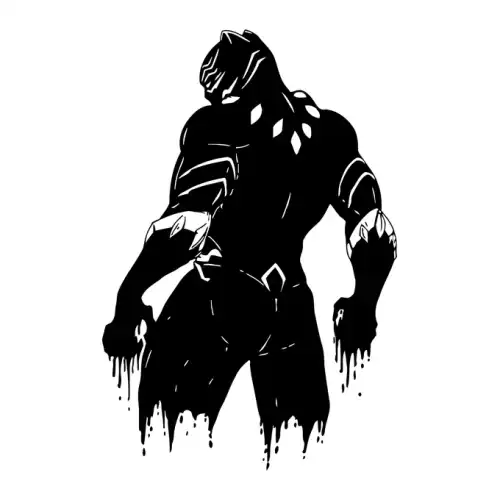 Black Panther SVG Design | SVG Files for Cricut & Print