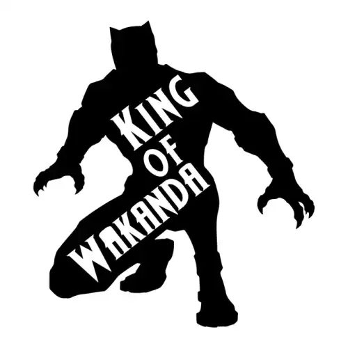 Black Panther SVG Design | SVG Files for Cricut & Print