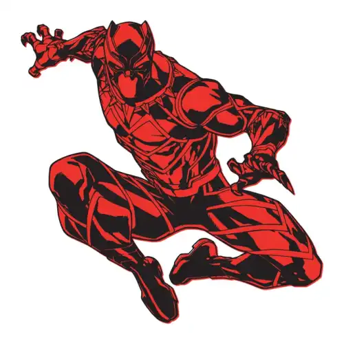 Black Panther SVG Design | SVG Files for Cricut & Print