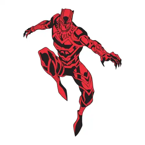 Black Panther SVG Design | SVG Files for Cricut & Print