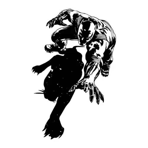 Black Panther SVG Design | SVG Files for Cricut & Print