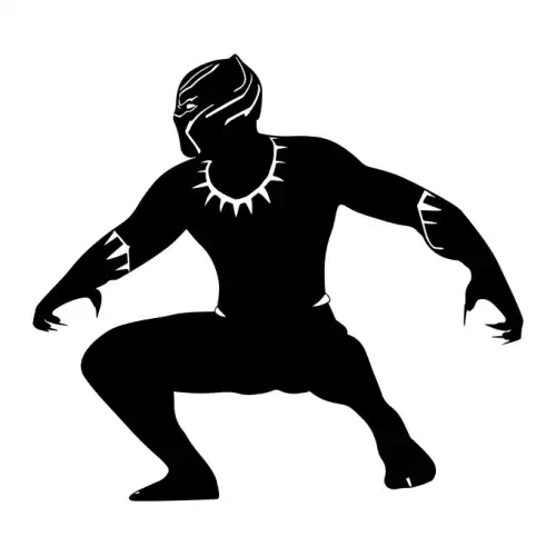Black Panther SVG Design | SVG Files for Cricut & Print
