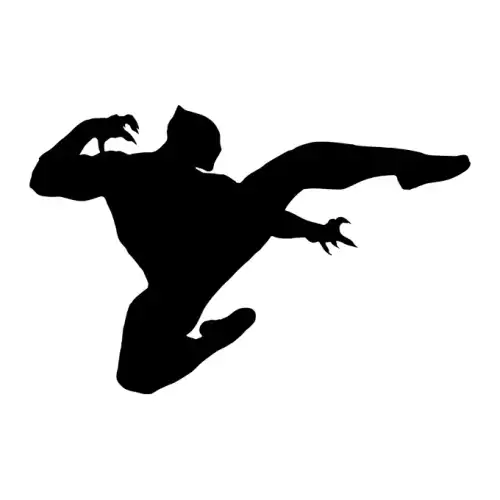 Black Panther SVG Design | SVG Files for Cricut & Print