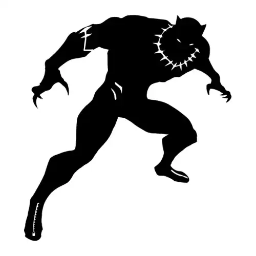Black Panther SVG Design | SVG Files for Cricut & Print