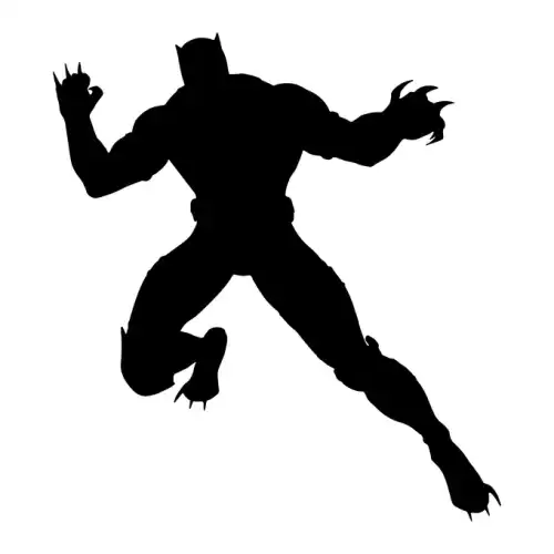 Black Panther SVG Design | SVG Files for Cricut & Print