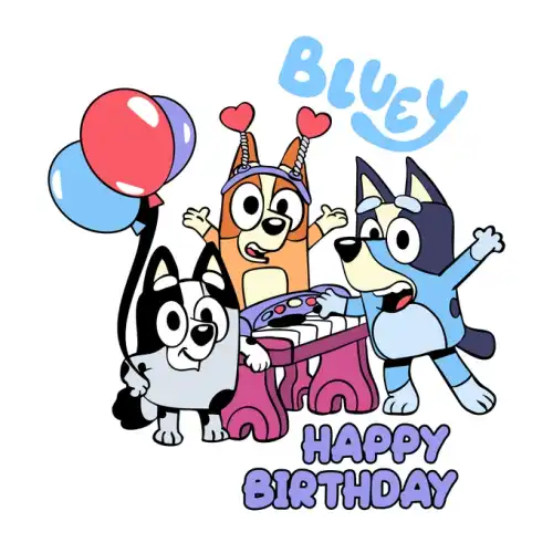 Bluey SVG Design | SVG Files for Cricut & Print