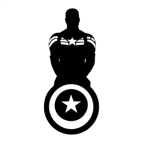 Captain America SVG Design | SVG Files for Cricut & Print